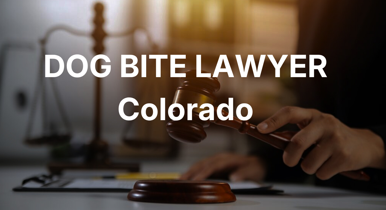 Dog bite lawyer in Colorado — free consultation for injured victims