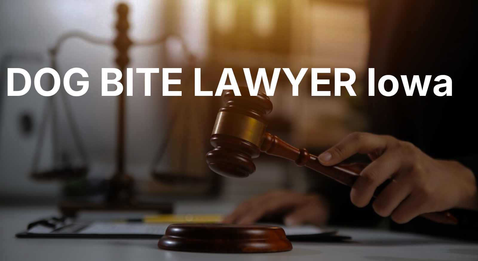 Dog bite lawyer in Iowa — free consultation for injured victims