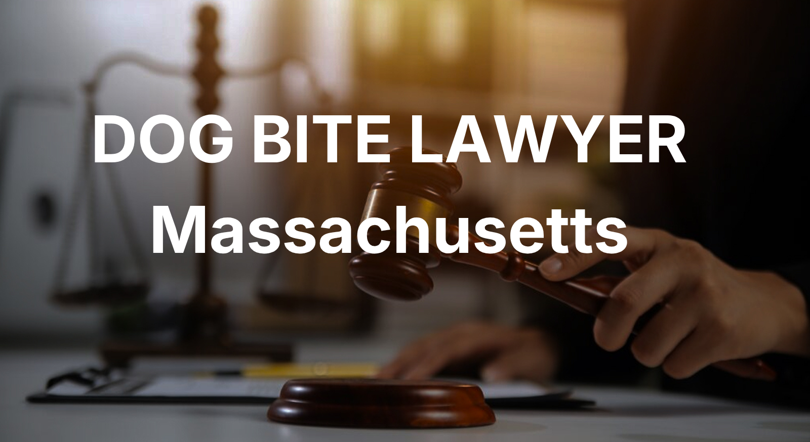 Dog bite lawyer in Massachusetts — free consultation for injured victims