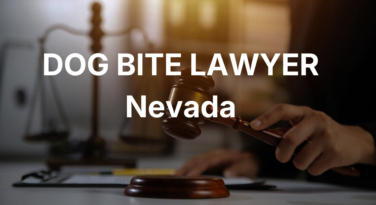 Dog bite lawyer in Nevada — free consultation for injured victims