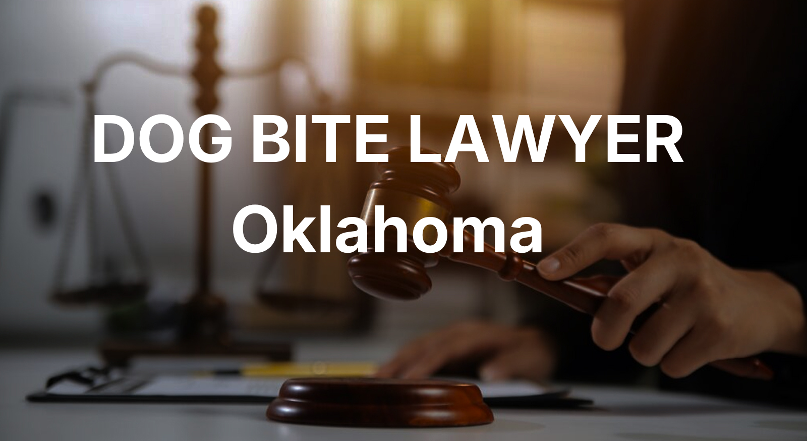 Dog bite lawyer in Oklahoma — free consultation for injured victims