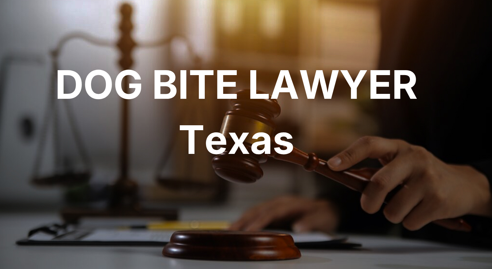 Dog bite lawyer in Texas — free consultation for injured victims