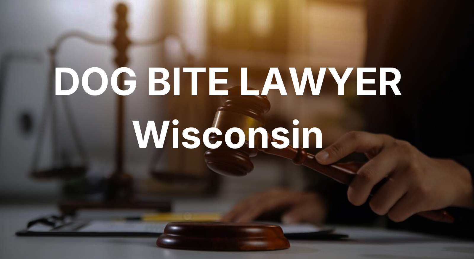 Dog bite lawyer in Wisconsin — free consultation for injured victims
